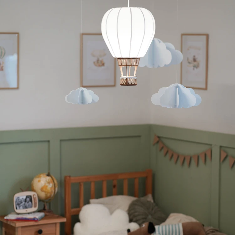 Lampa balon do pokoju dziecięcego – delikatne, nastrojowe oświetlenie