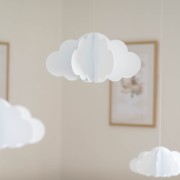 Chmurki 3D wiszące – ozdoba do pokoju dziecka