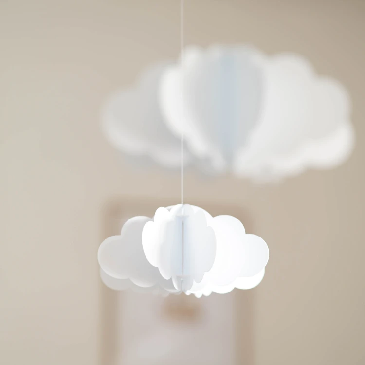 Dekoracyjne chmurki wiszące – do pokoju dziecięcego